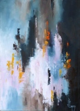 Blue reflection - Abstrait - Petits formats