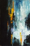 Impression bleue - Abstrait - Petits formats